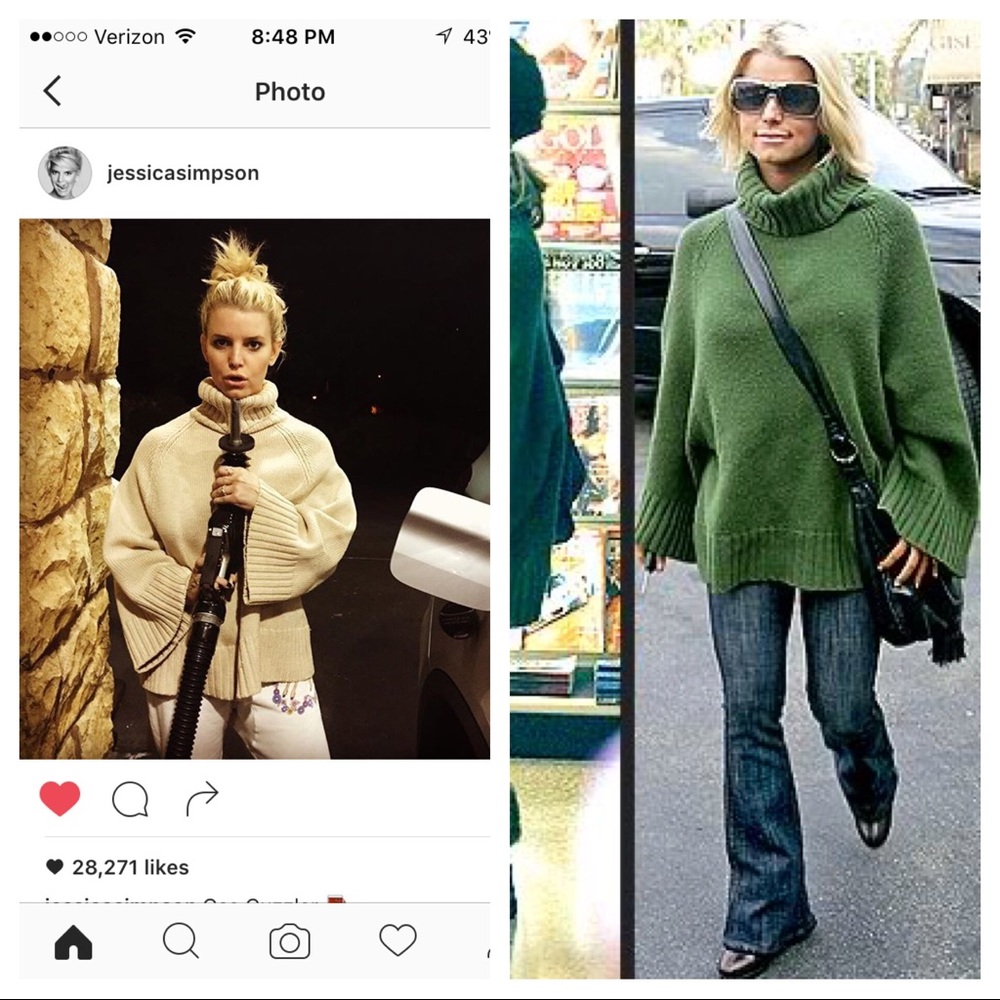 Theory Juliet Sweater ASO Jessica Simpson